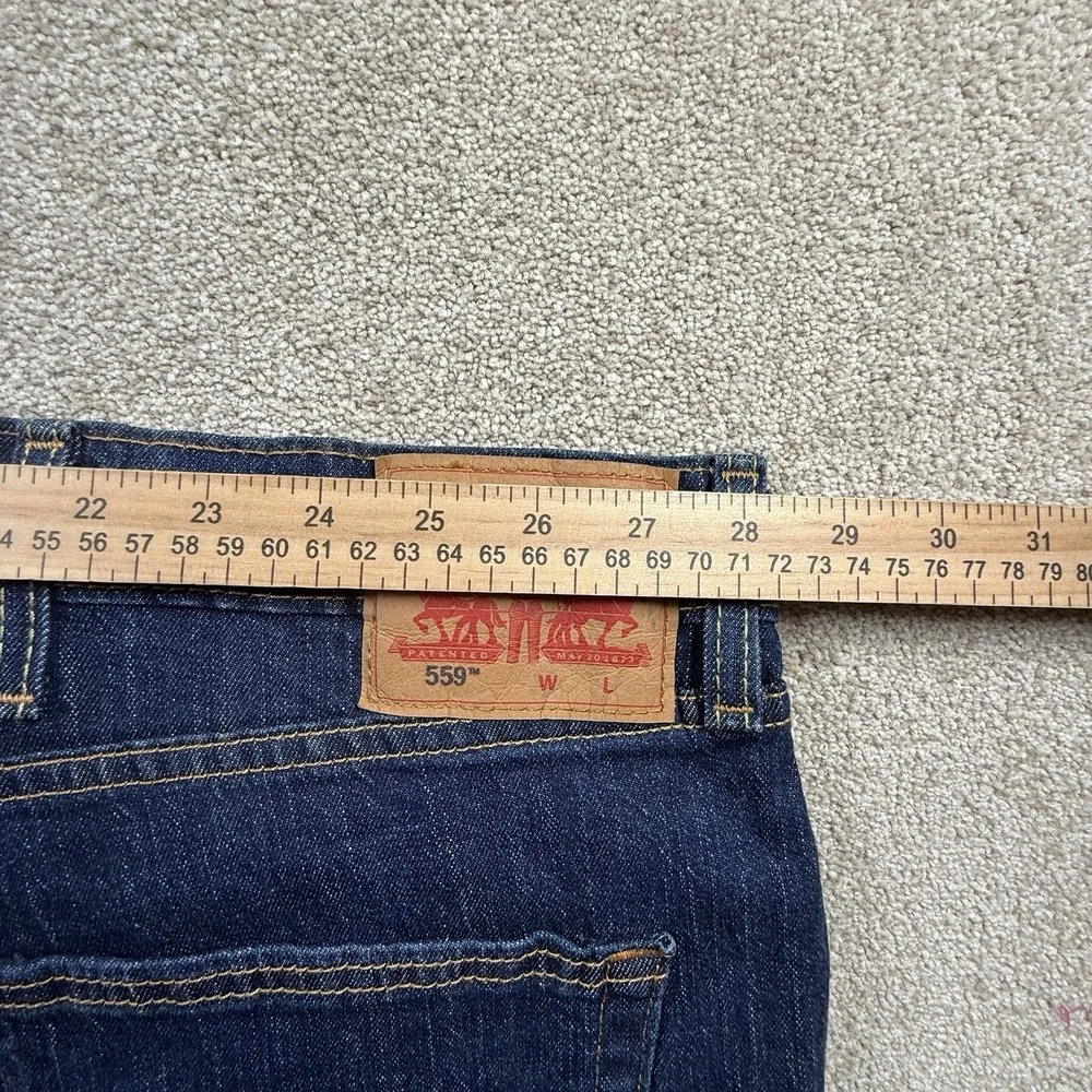Levi's 559 58x30 Relaxed Straight Fit Jeans Blue Big & Tall Dark‎ Wash NWT